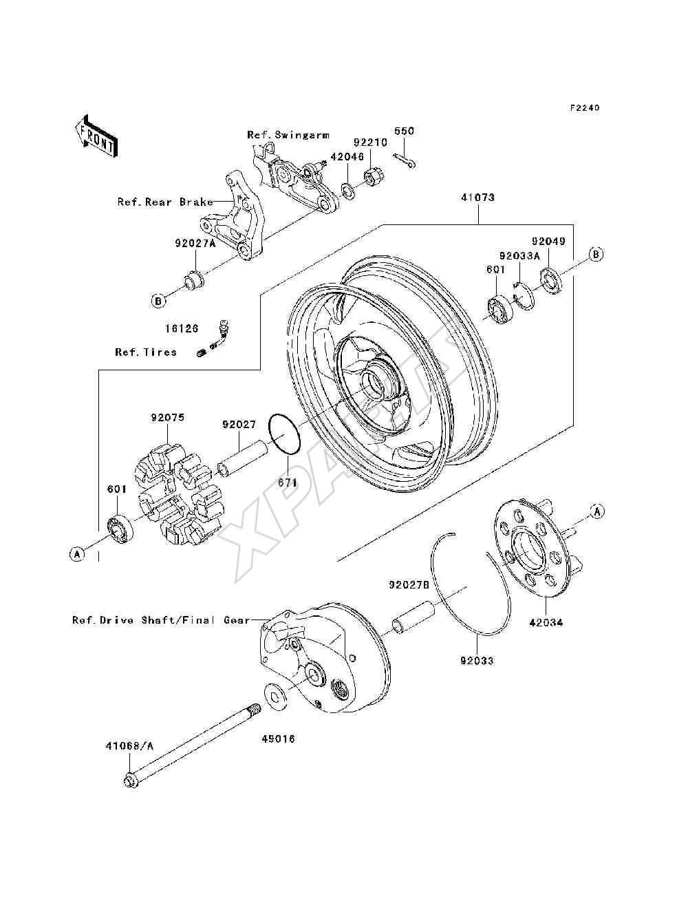 Billede til varegruppe Rear Wheel / Chain