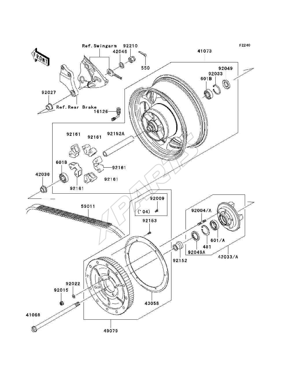 Billede til varegruppe Rear Wheel / Chain