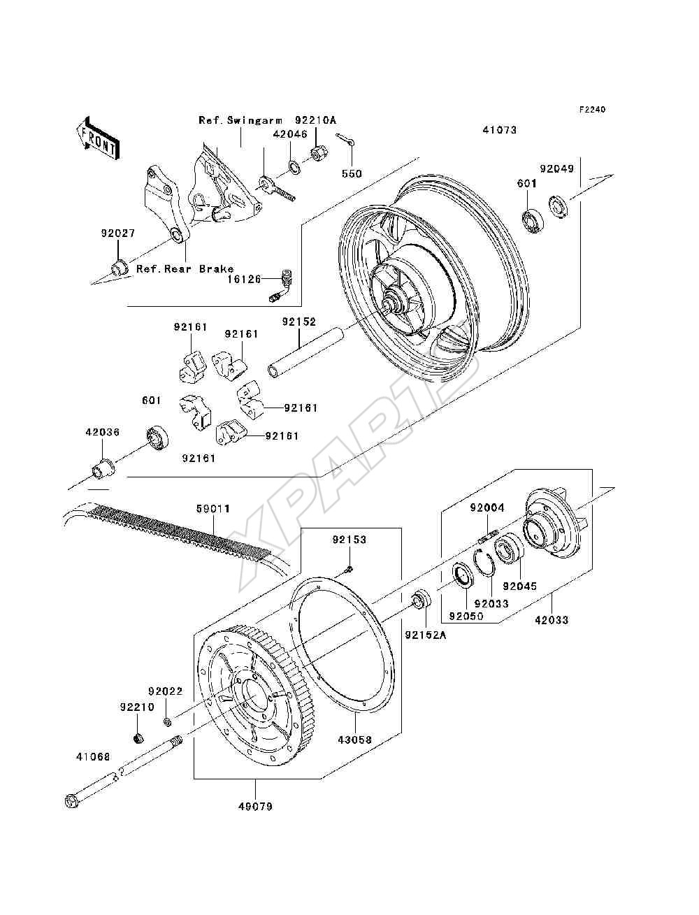 Billede til varegruppe Rear Wheel / Chain