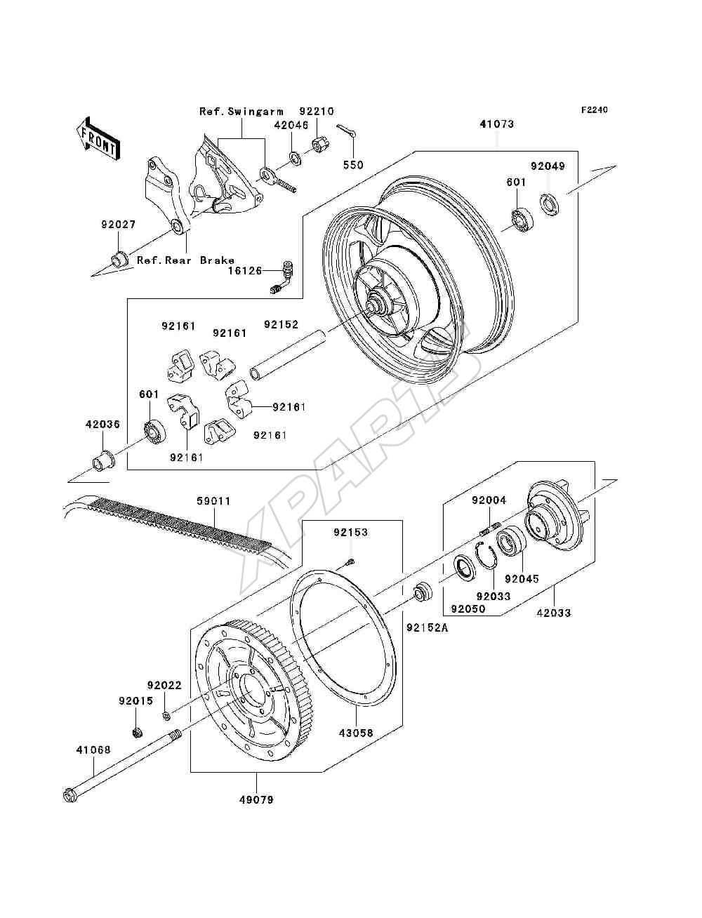 Billede til varegruppe Rear Wheel / Chain