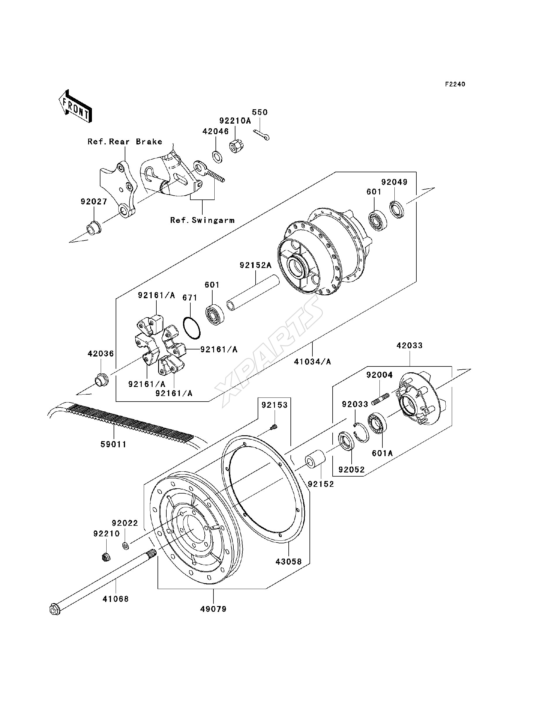 Billede til varegruppe Rear Wheel / Chain