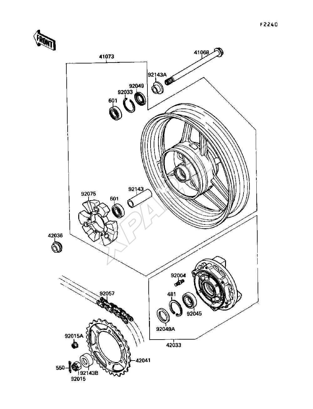 Billede til varegruppe Rear Wheel / Chain