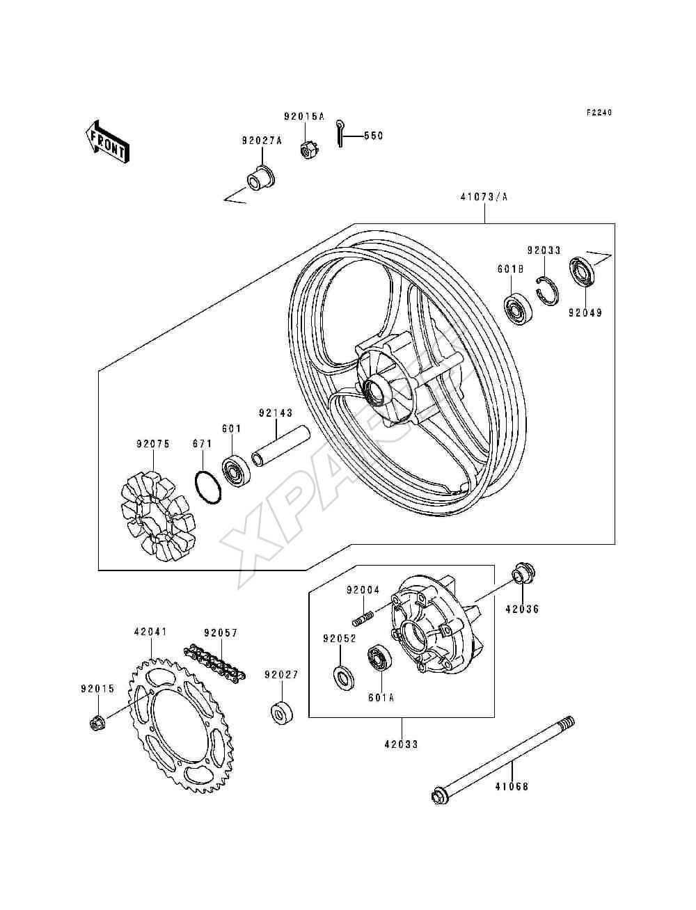 Billede til varegruppe Rear Wheel / Chain