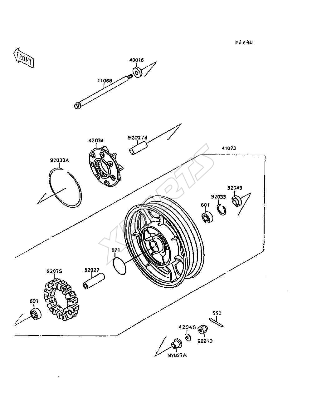 Billede til varegruppe Rear Wheel / Chain