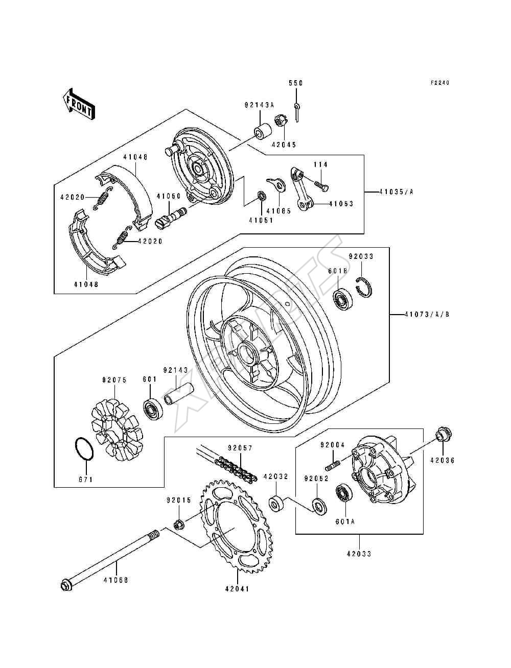 Billede til varegruppe Rear Wheel / Chain