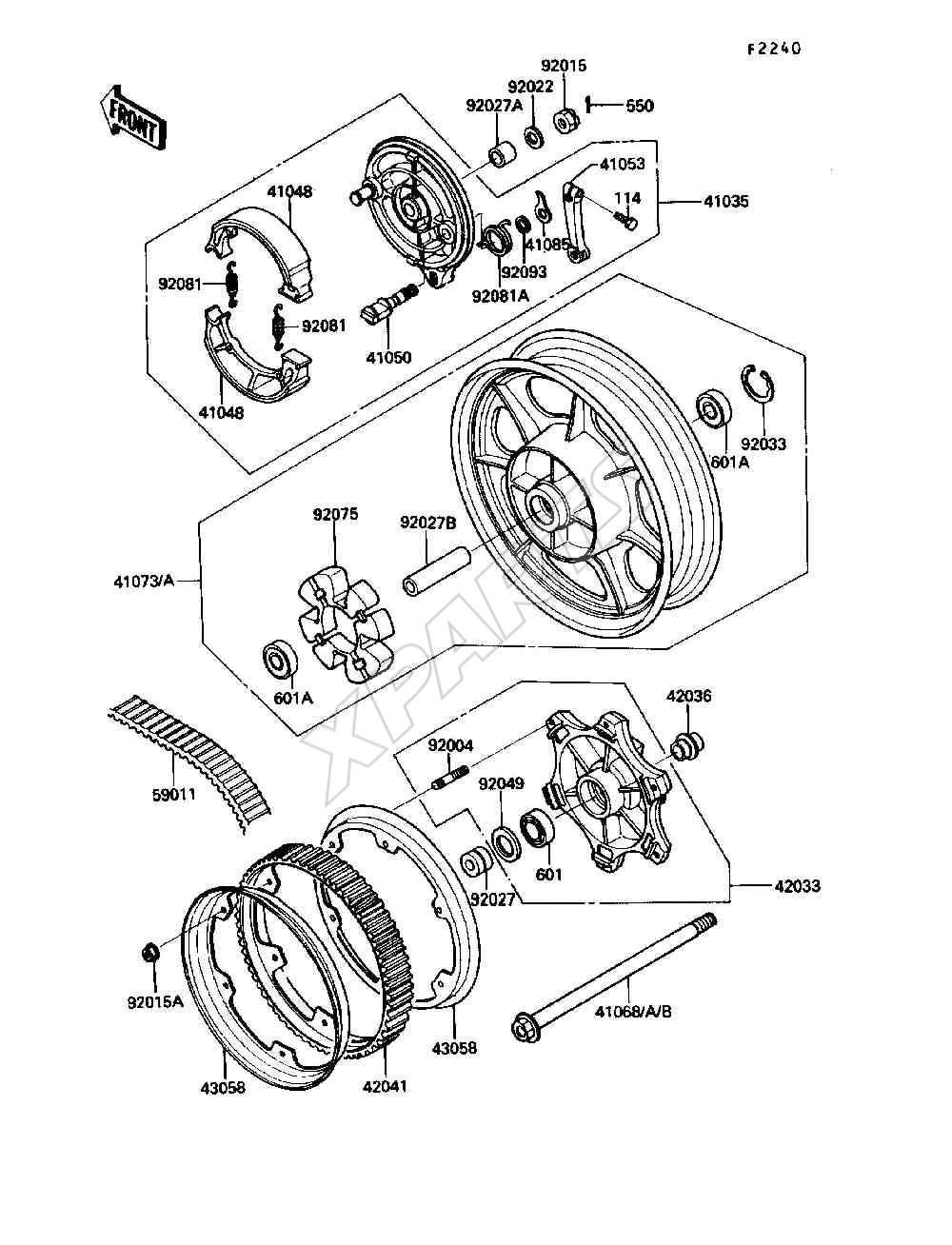 Billede til varegruppe Rear Wheel / Chain