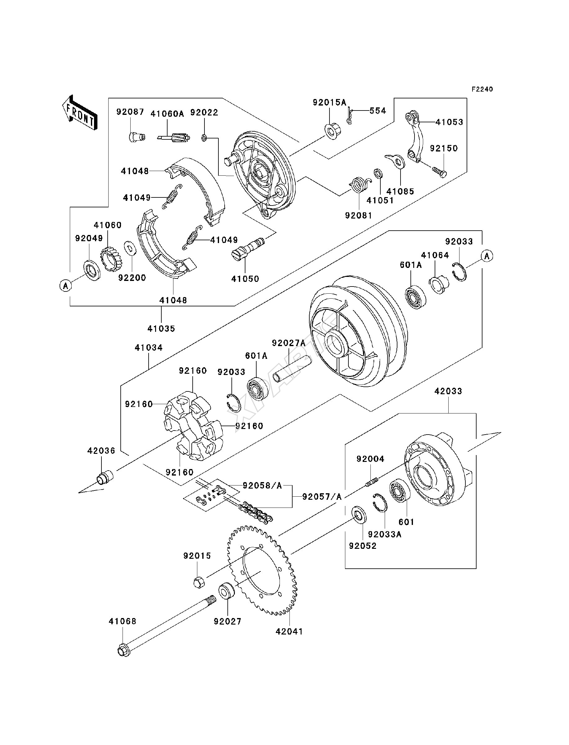 Billede til varegruppe Rear Wheel / Chain
