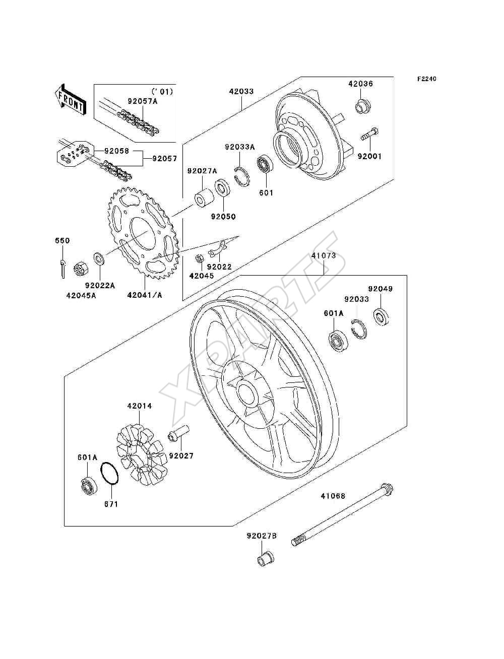 Billede til varegruppe Rear Wheel / Chain