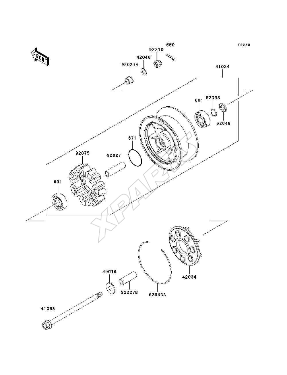 Billede til varegruppe Rear Wheel / Chain