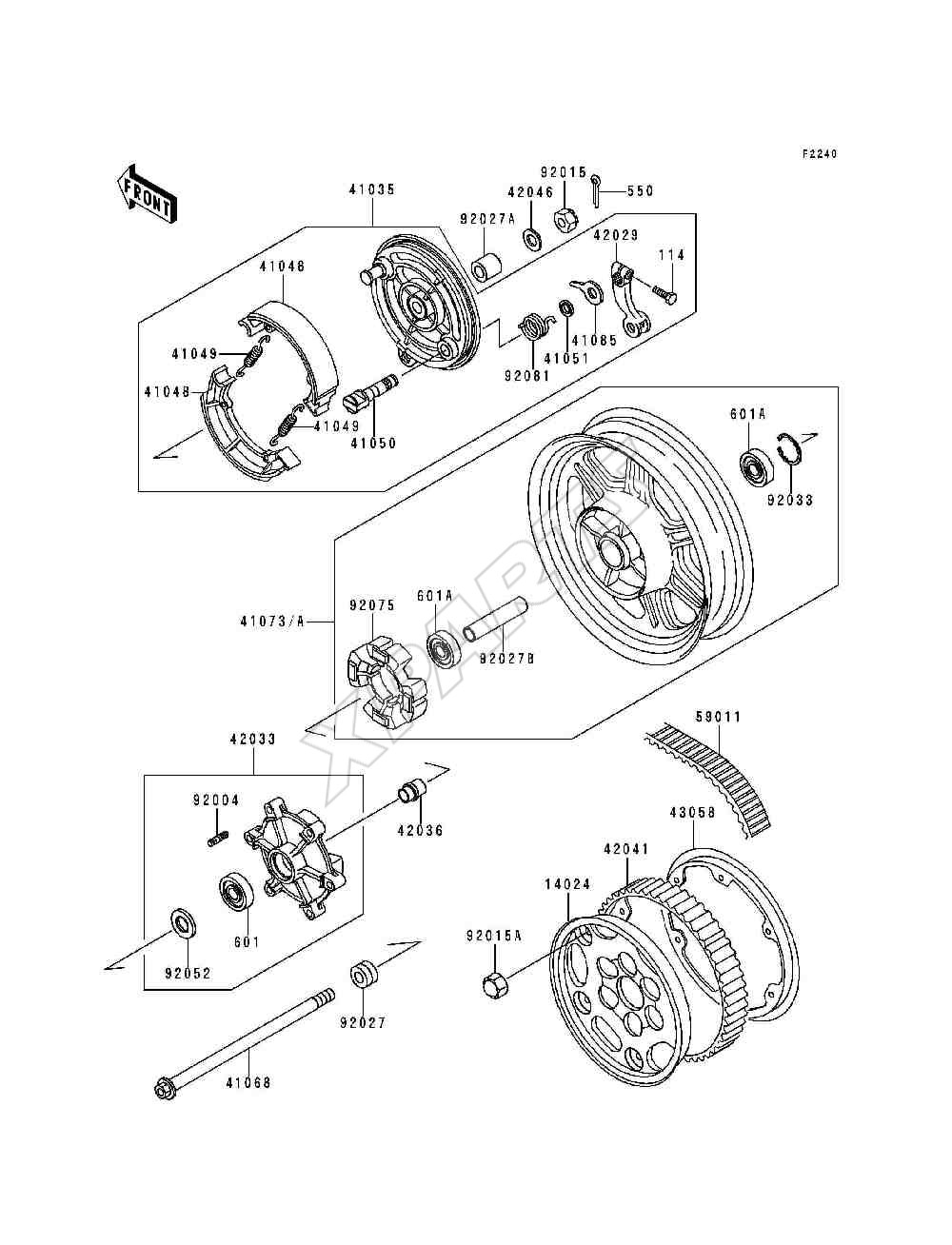 Picture for category Rear Wheel / Chain / Coupling