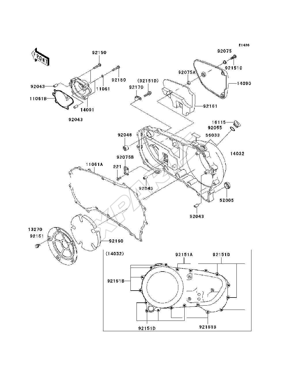 Billede til varegruppe Right Engine Cover(s)