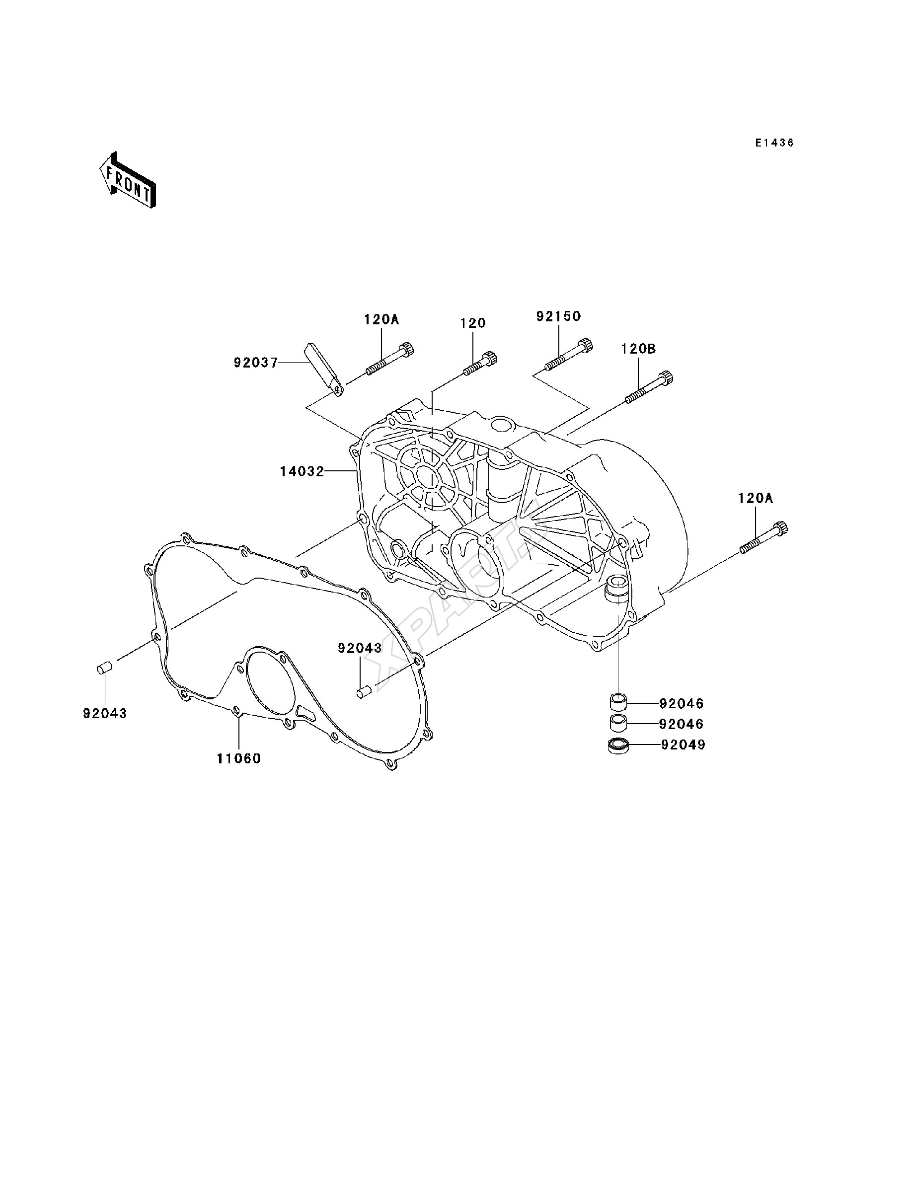 Billede til varegruppe Right Engine Cover(s)