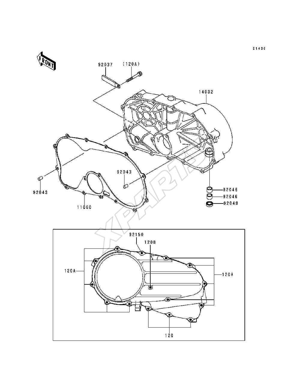 Billede til varegruppe Right Engine Cover(s)