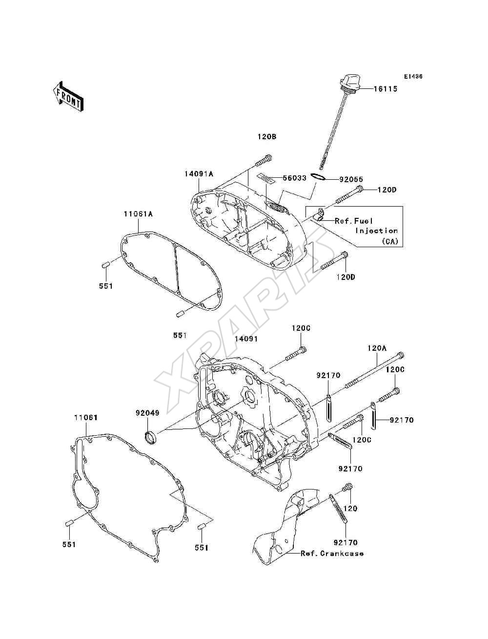 Billede til varegruppe Right Engine Cover(s)