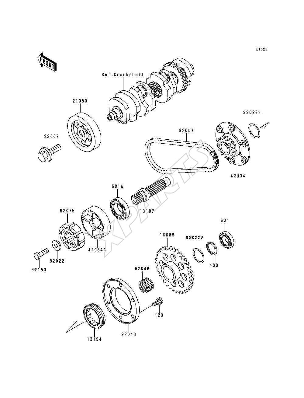 Billede til varegruppe Secondary Shaft