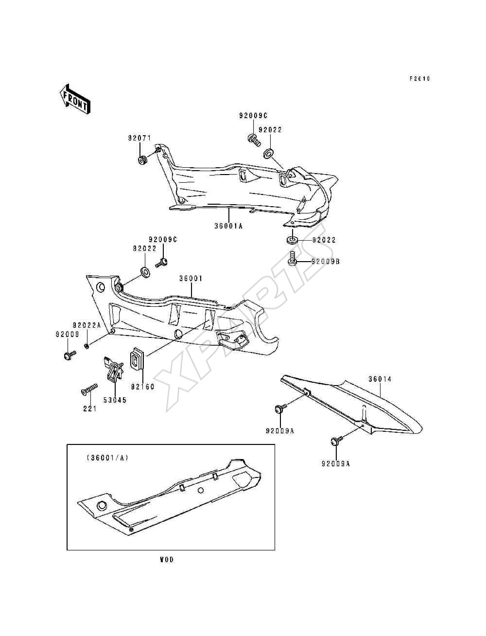 Picture for category Side Covers / Chain Cover(ZX600-E4)