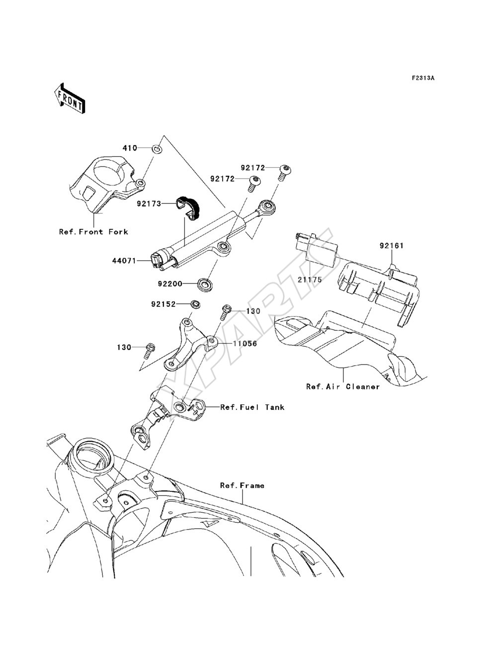 Billede til varegruppe Steering Damper(KDF / KEF)
