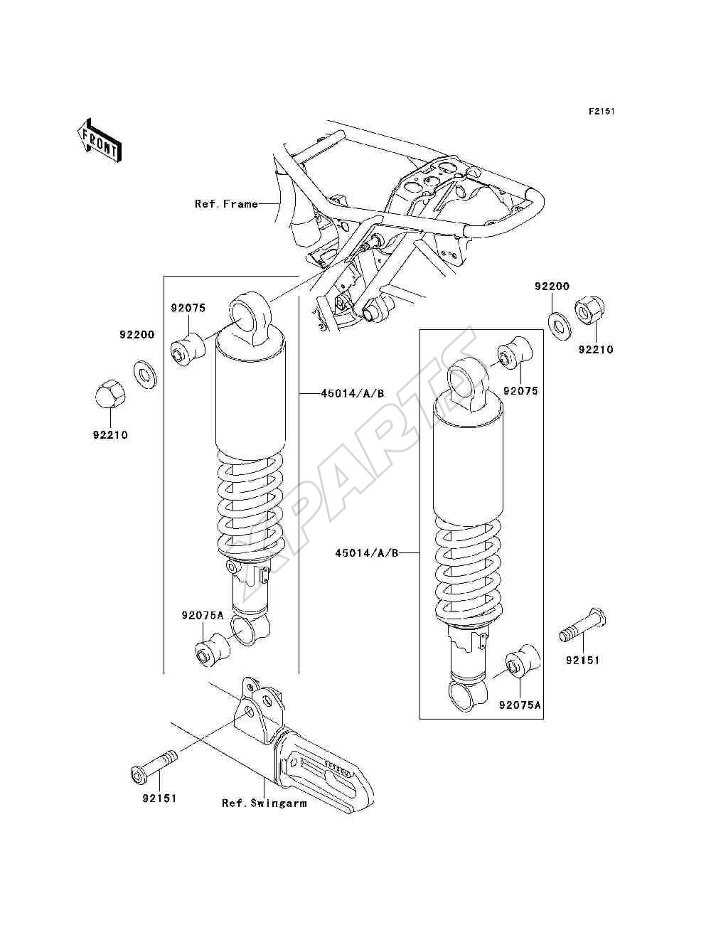 Bild für Kategorie Suspension / Shock Absorber