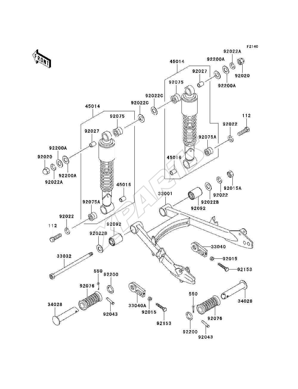 Billede til varegruppe Swingarm / Shock Absorber