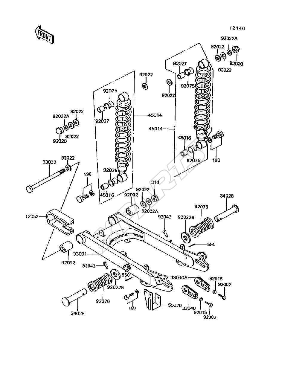 Billede til varegruppe Swingarm / Shock Absorber
