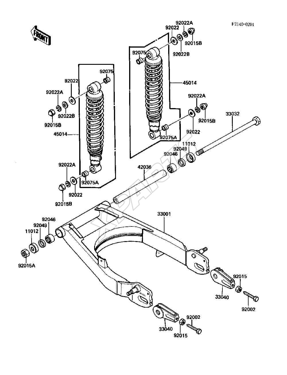 Billede til varegruppe Swingarm / Shock Absorber