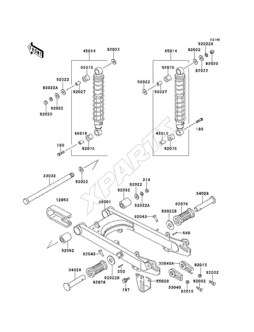 Billede til varegruppe Swingarm / Shock Absorber