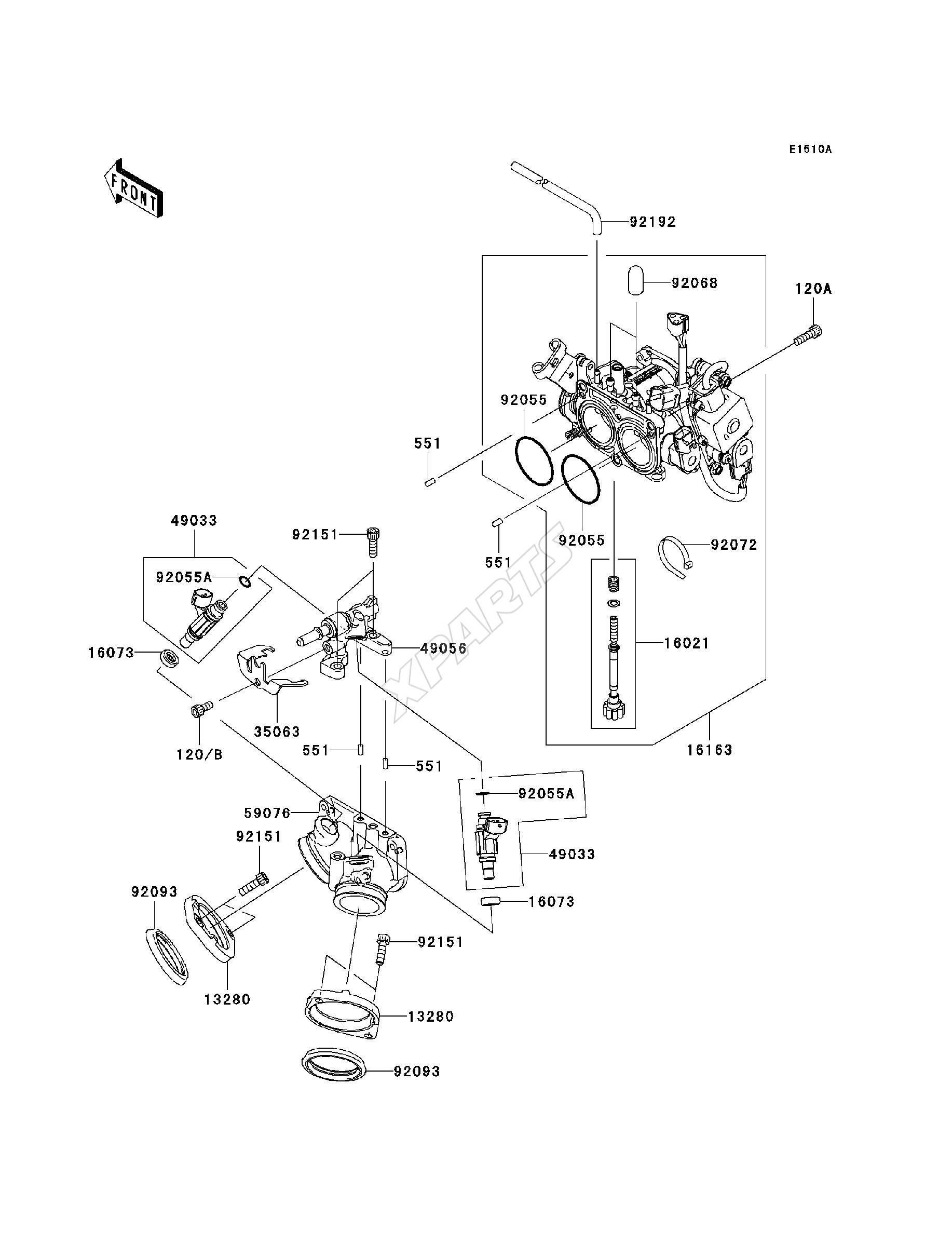 Billede til varegruppe Throttle(D8F-DAF)