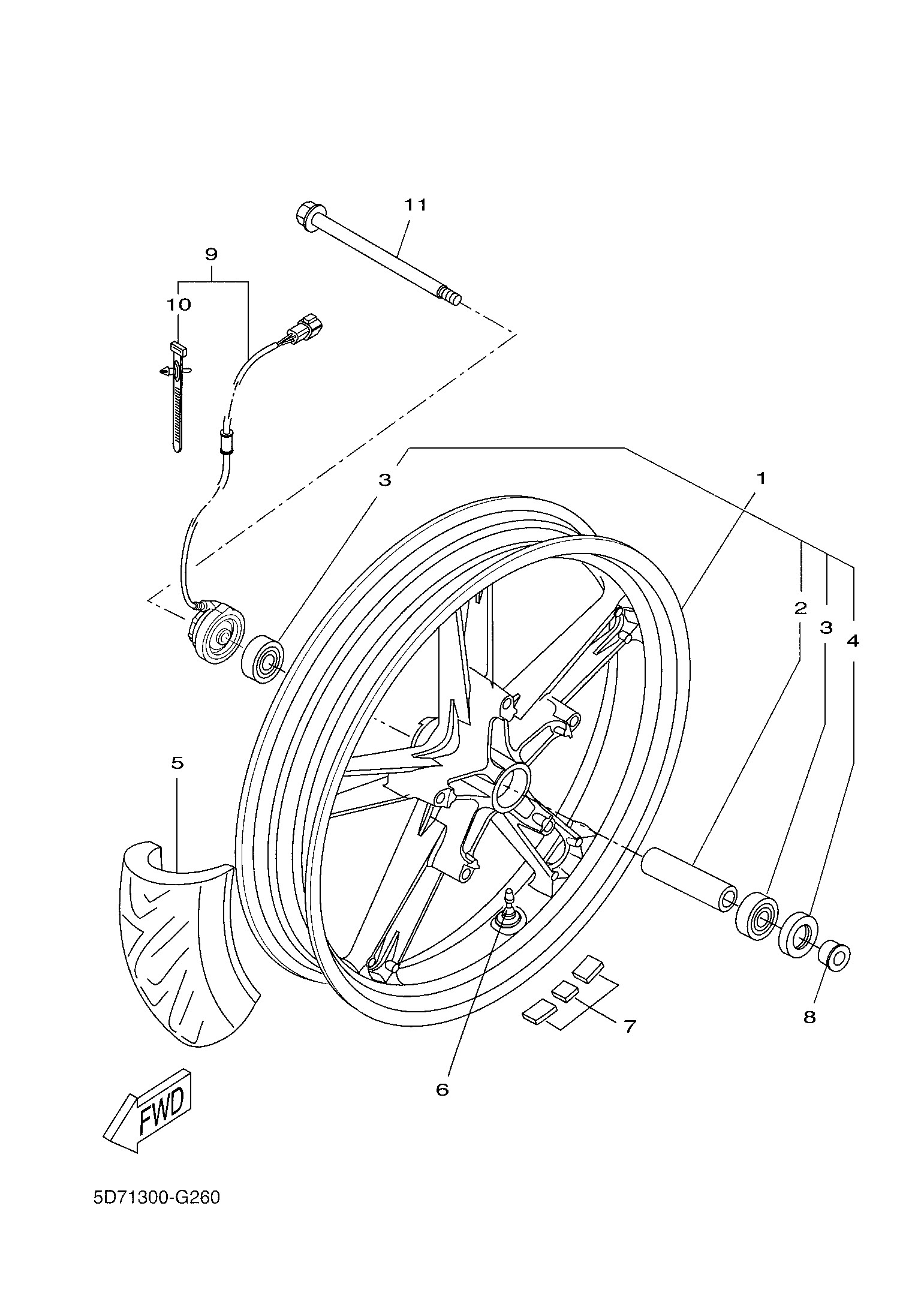 Billede til varegruppe FRONT WHEEL