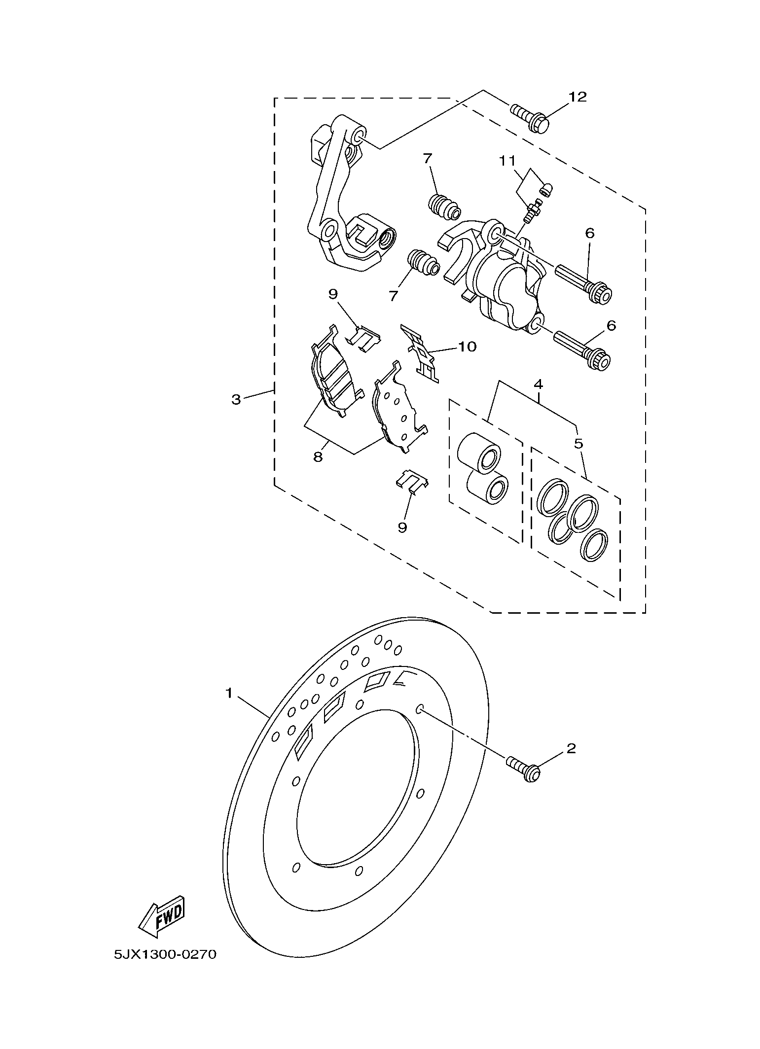 Billede til varegruppe TOMEN FRONT BRAKES