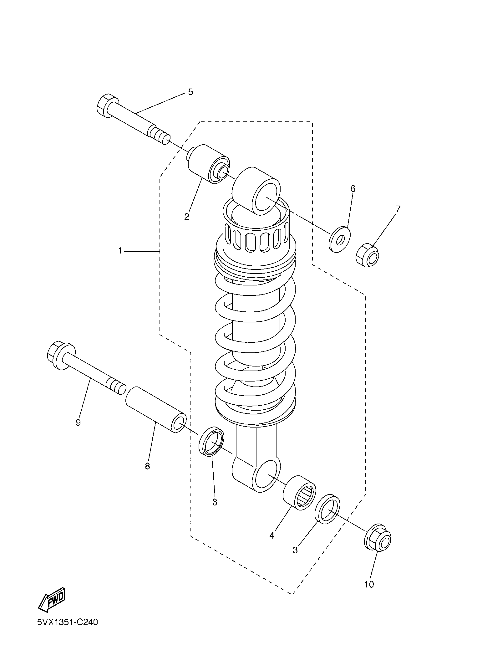 Bild für Kategorie REAR SUSPENSION