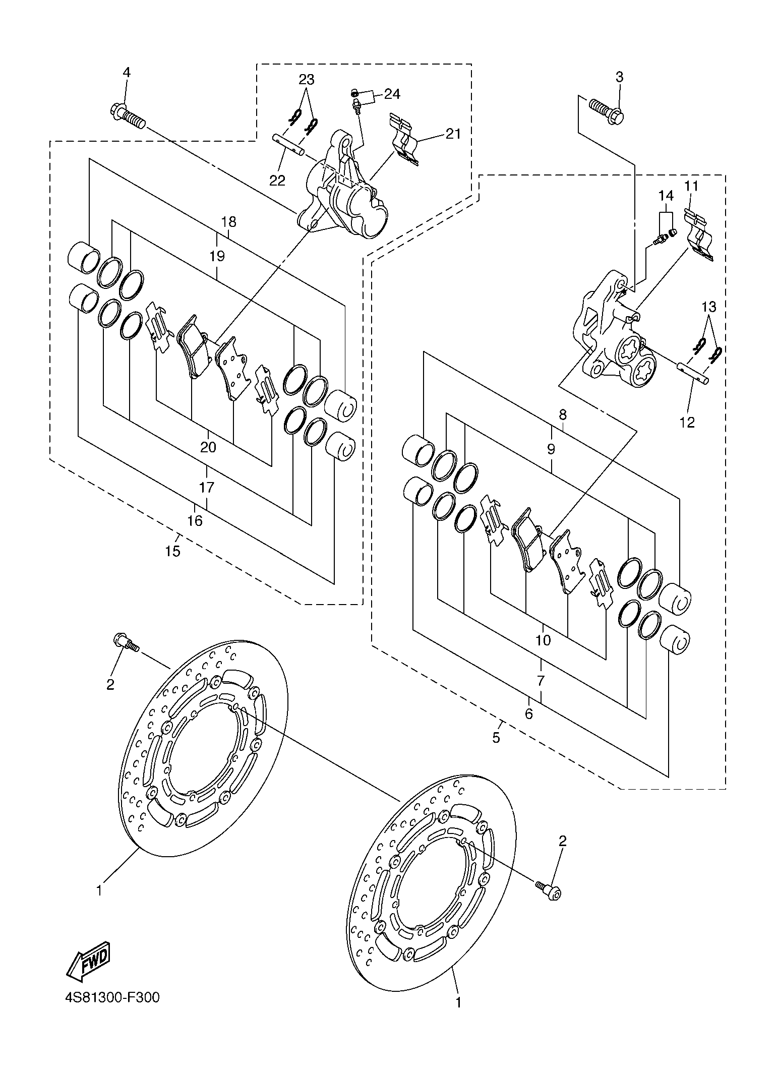 Billede til varegruppe TOMEN FRONT BRAKES