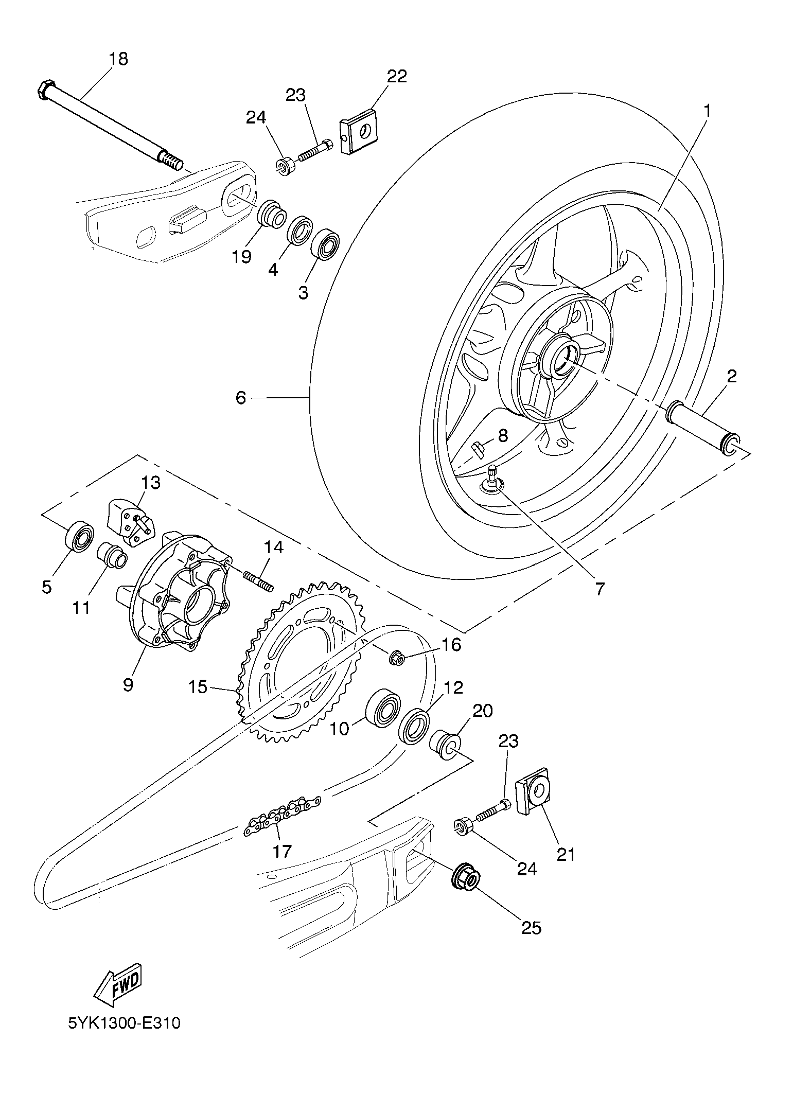 Billede til varegruppe REAR WHEELS