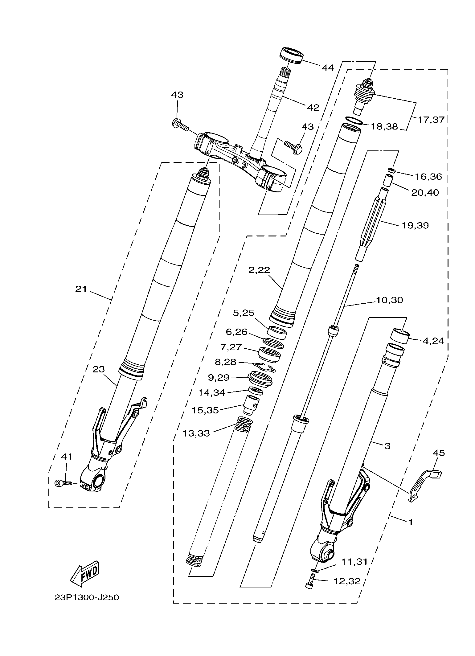 Billede til varegruppe FRONT FORK