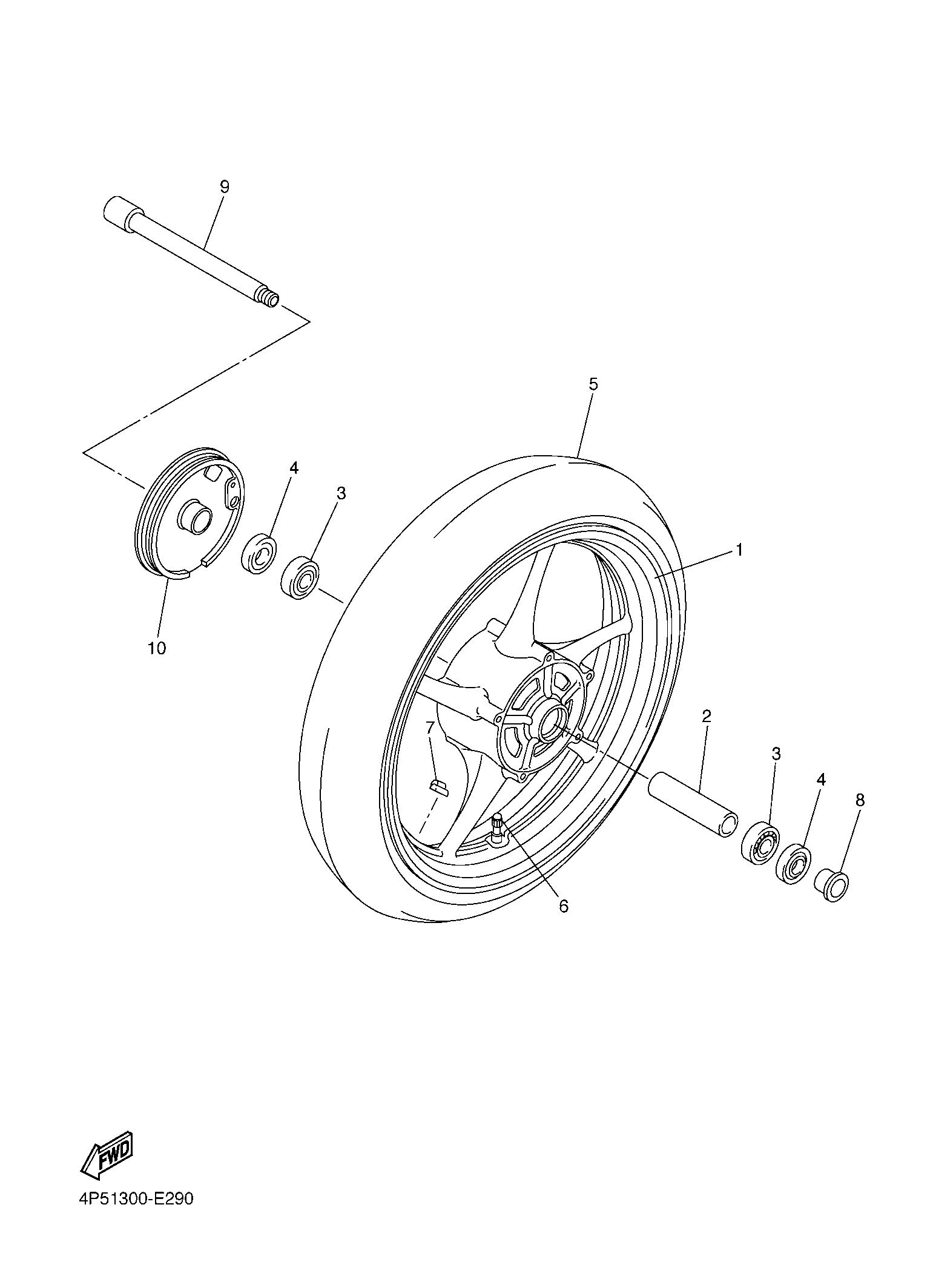 Bild für Kategorie FRONT WHEEL