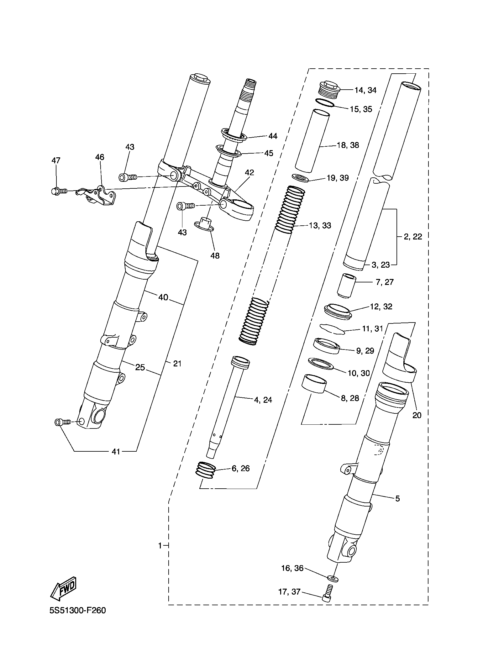 Bild für Kategorie FRONT FORK