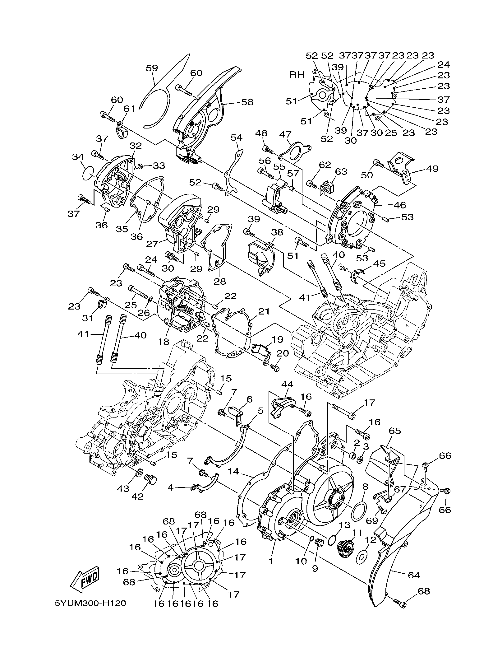 Picture for category COVER CRANKCASE 1
