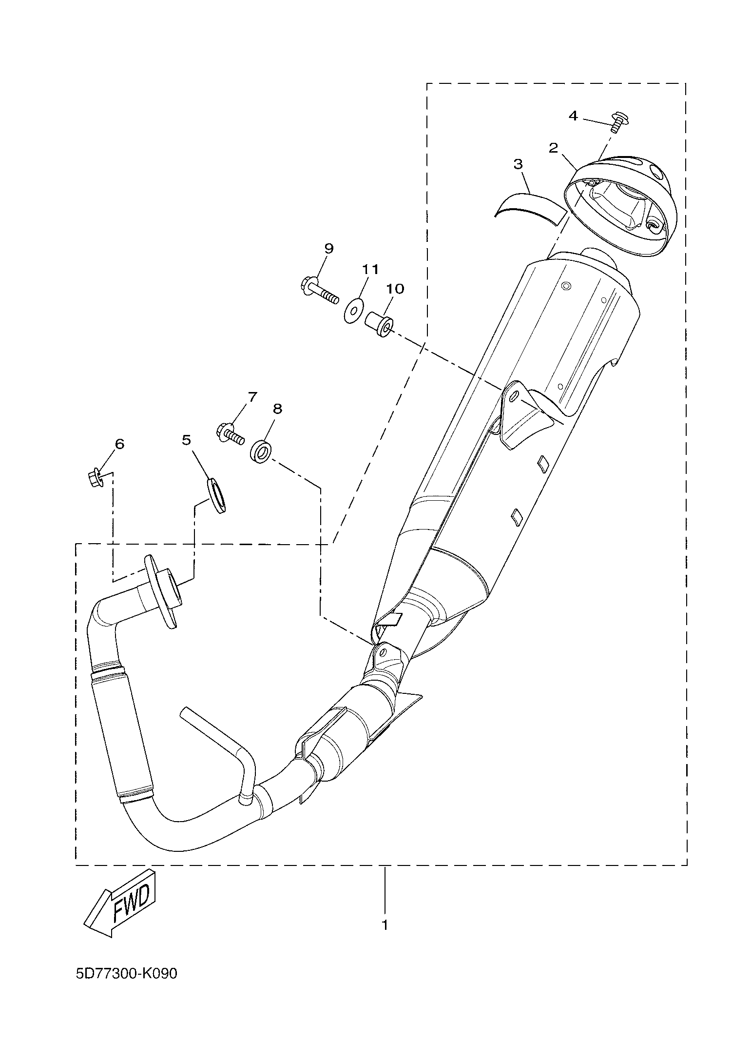 Billede til varegruppe EXHAUST SYSTEM