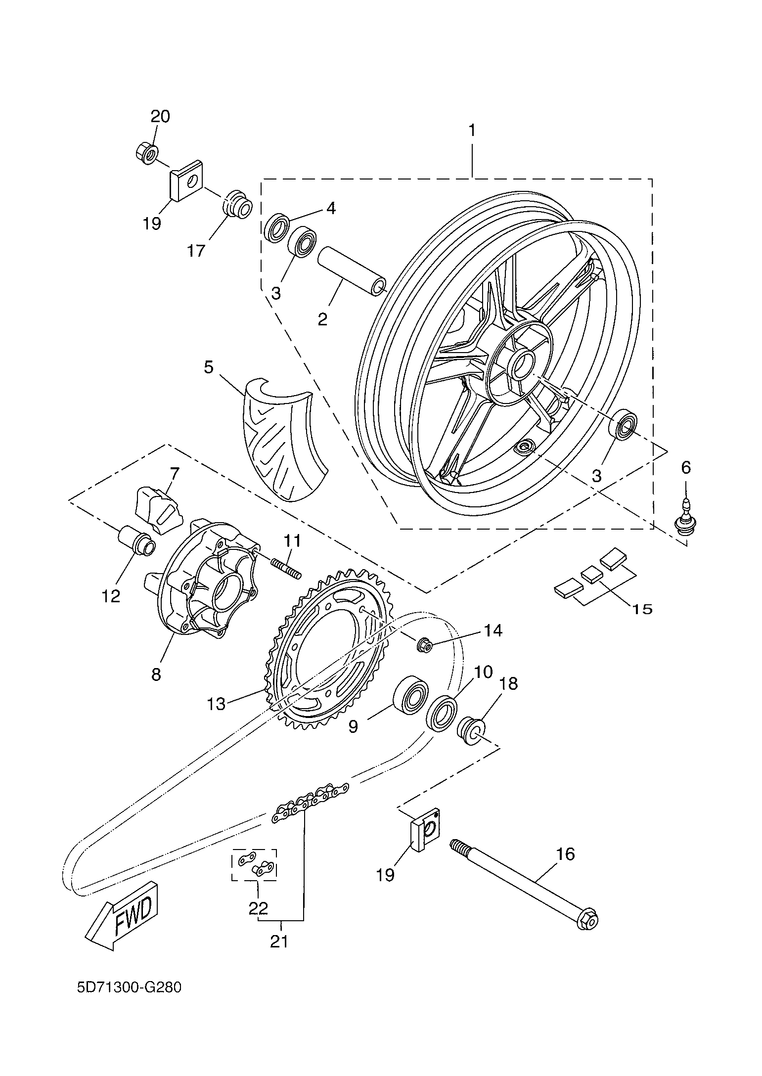 Billede til varegruppe REAR WHEELS