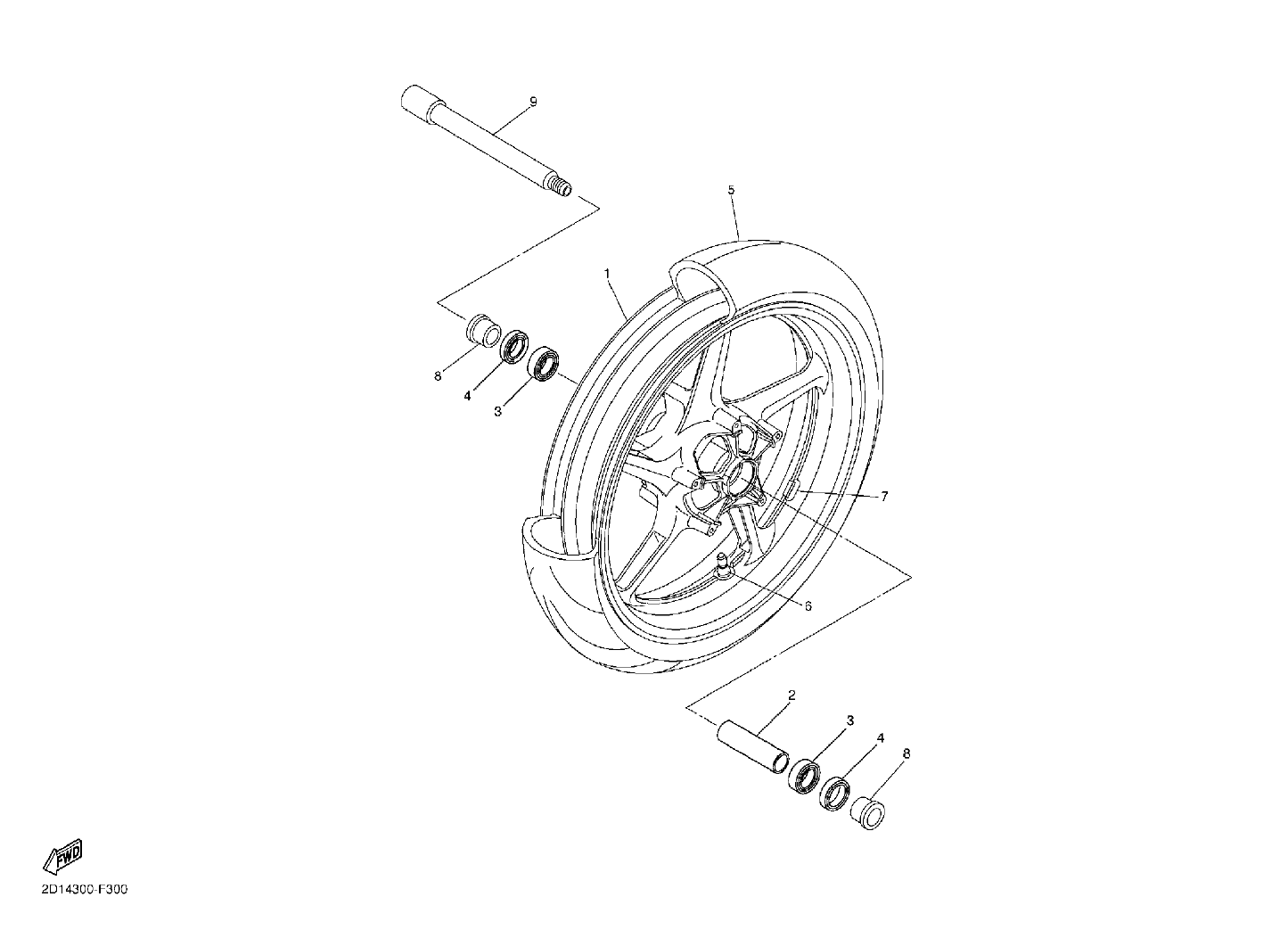 Billede til varegruppe FRONT WHEEL