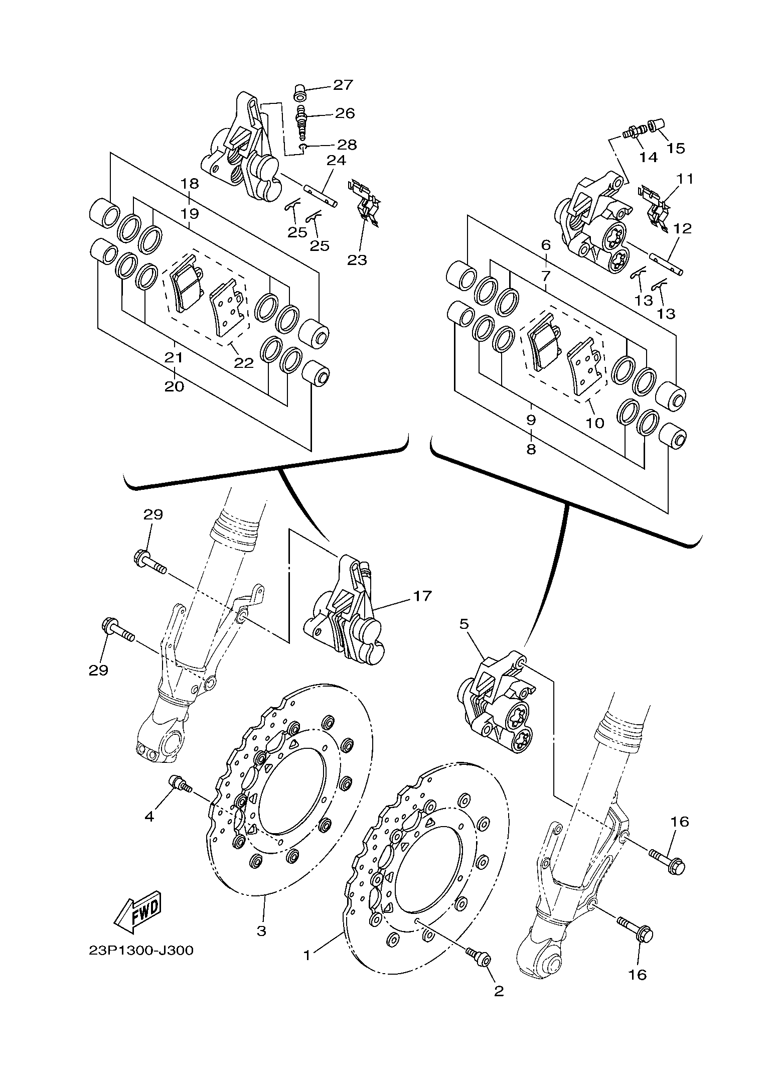 Billede til varegruppe TOMEN FRONT BRAKES