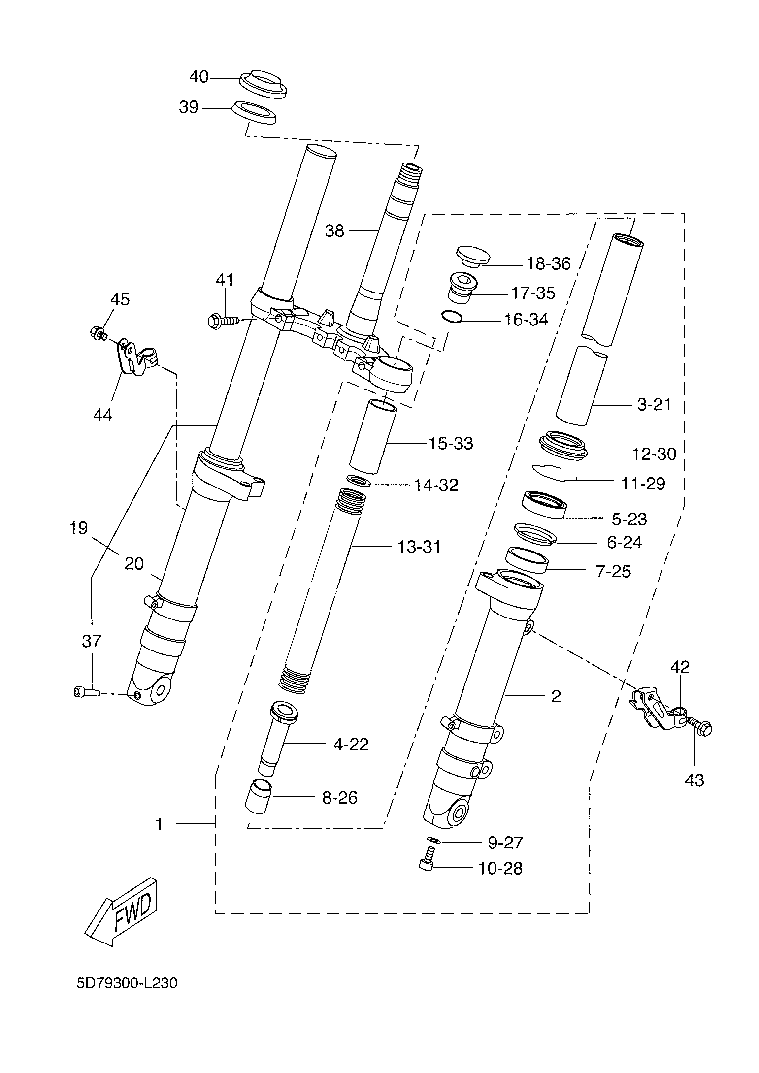 Billede til varegruppe FRONT FORK