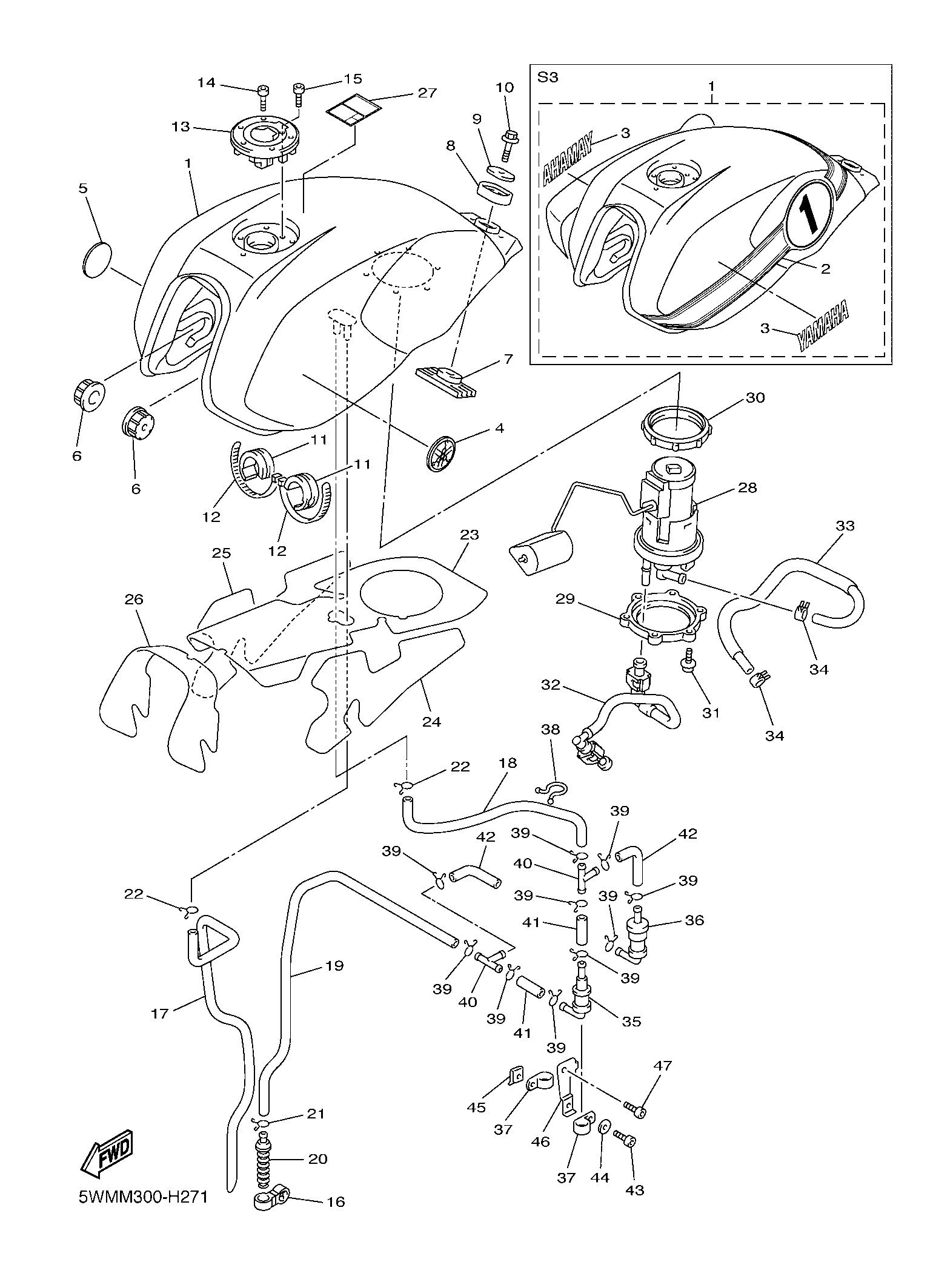 Picture for category GASOLINE TANK
