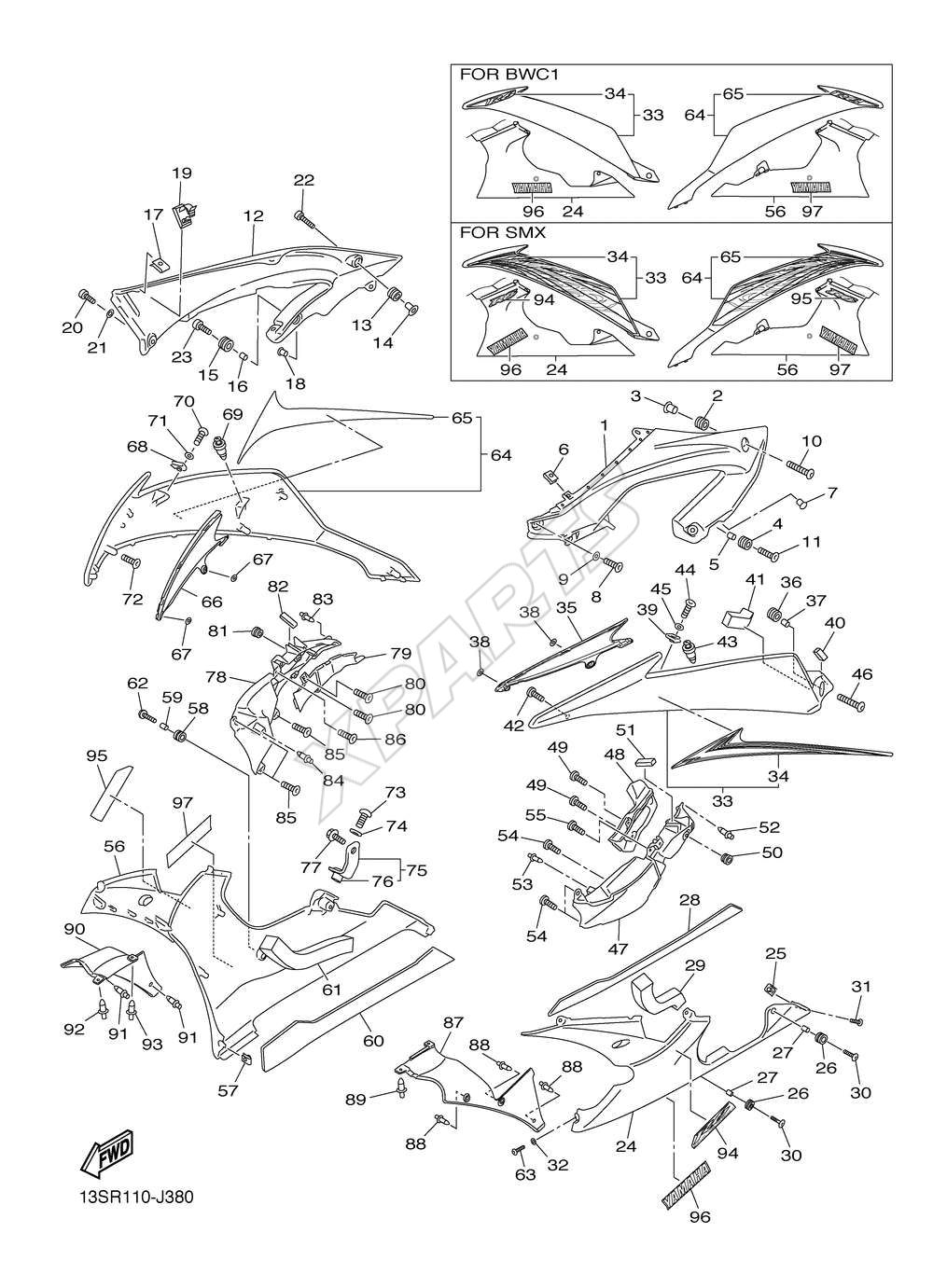 Picture for category FAIRINGS 2