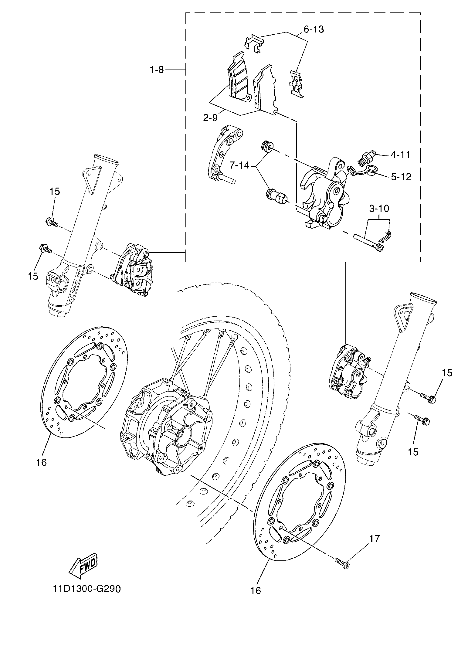 Billede til varegruppe FRONT BRAKE
