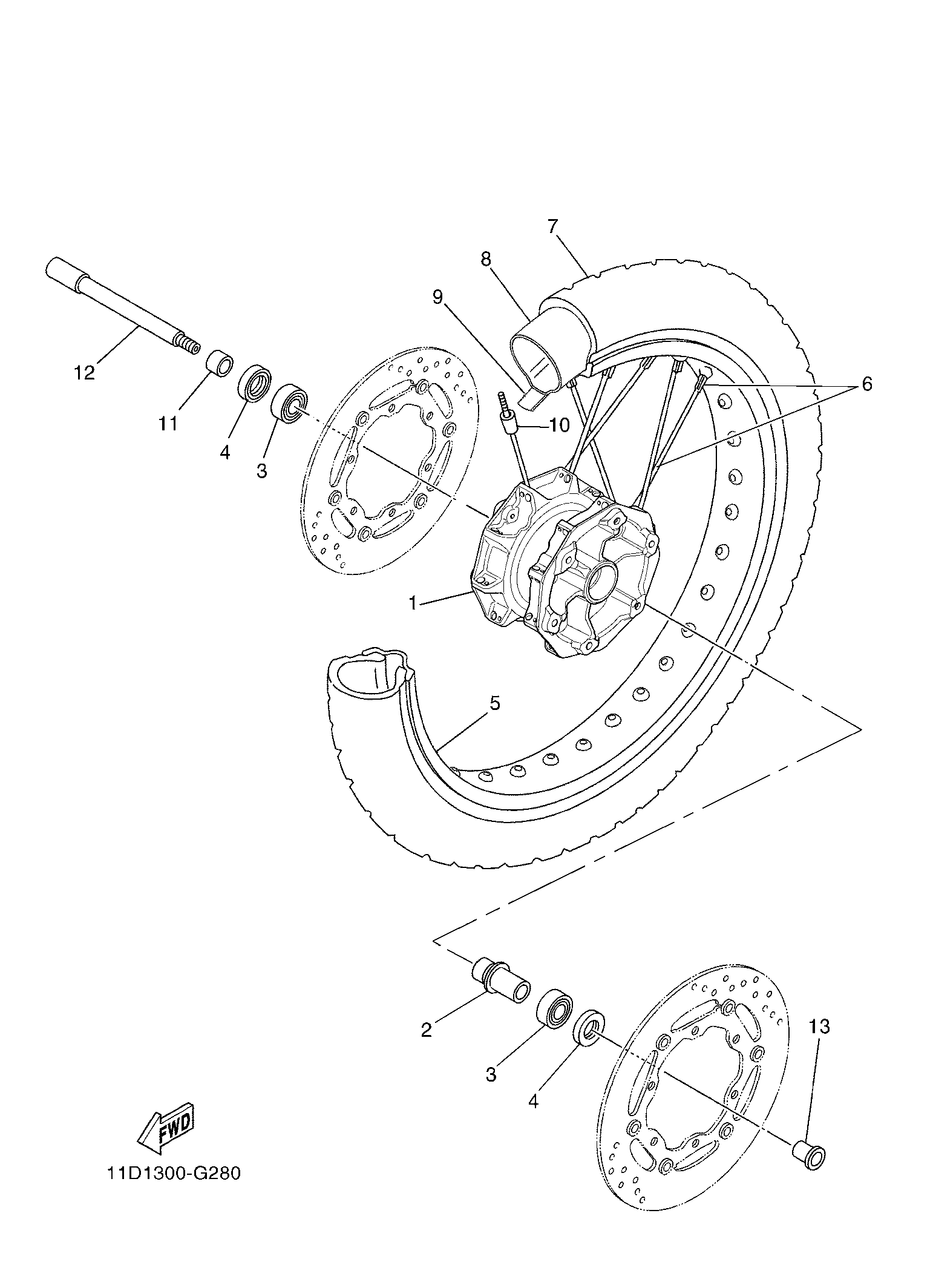 Billede til varegruppe FRONT WHEEL