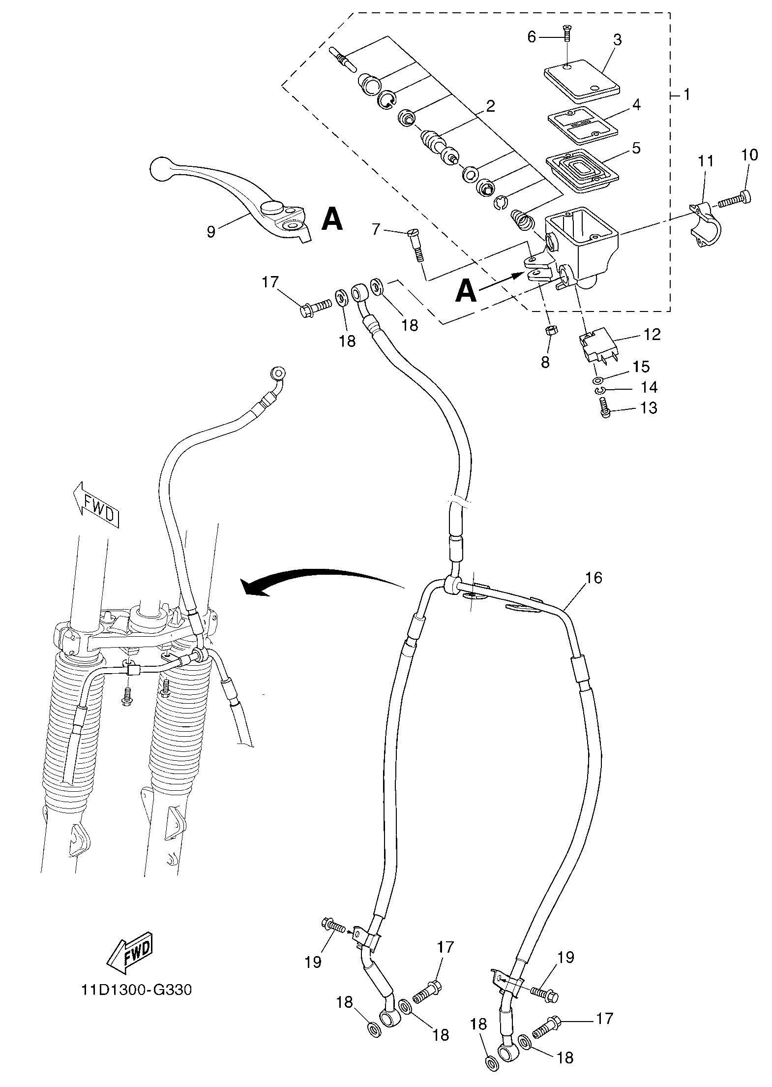 Billede til varegruppe PUMP FRONT BRAKES