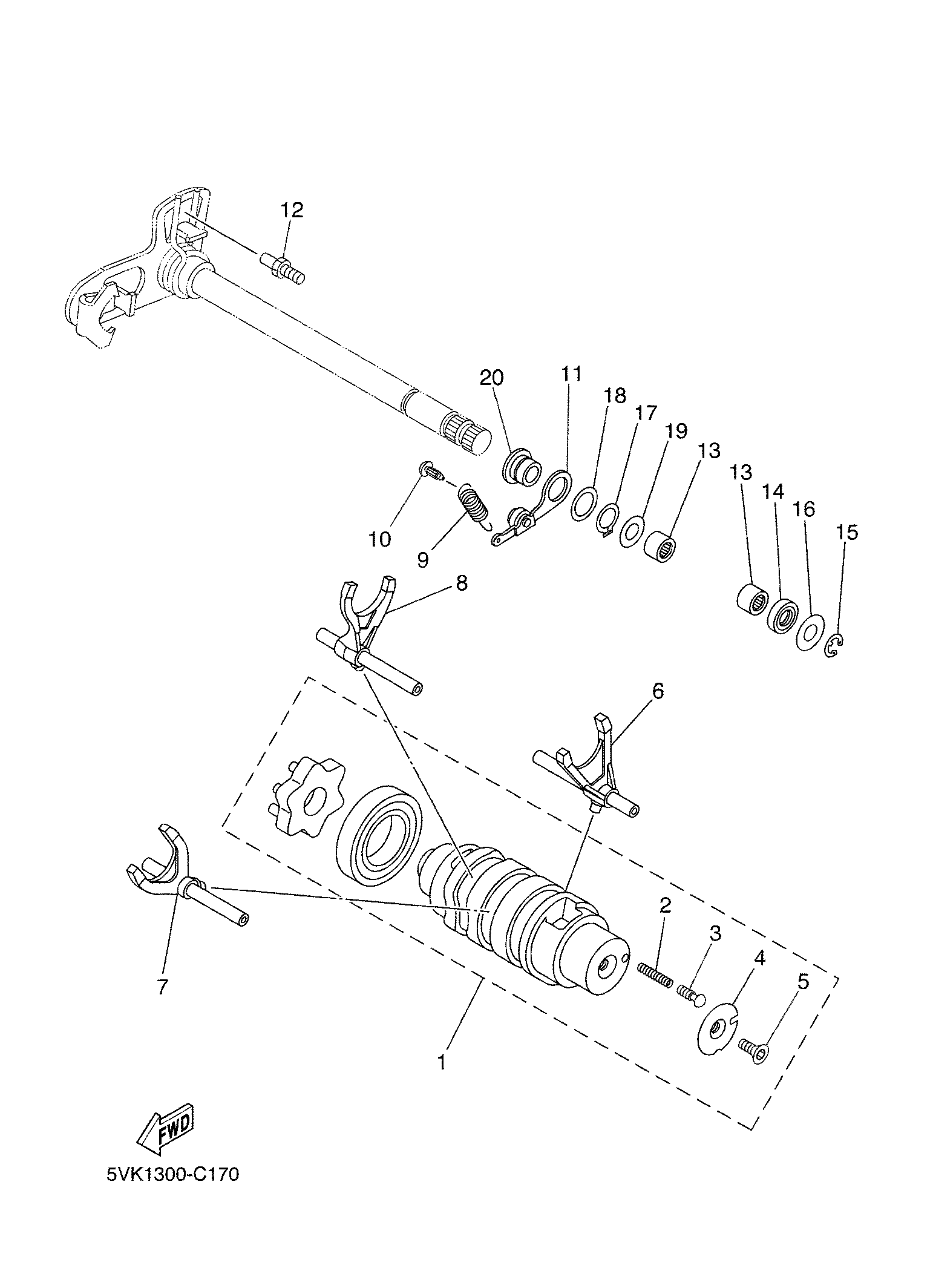 Billede til varegruppe MECHANISM GEARSHIFT