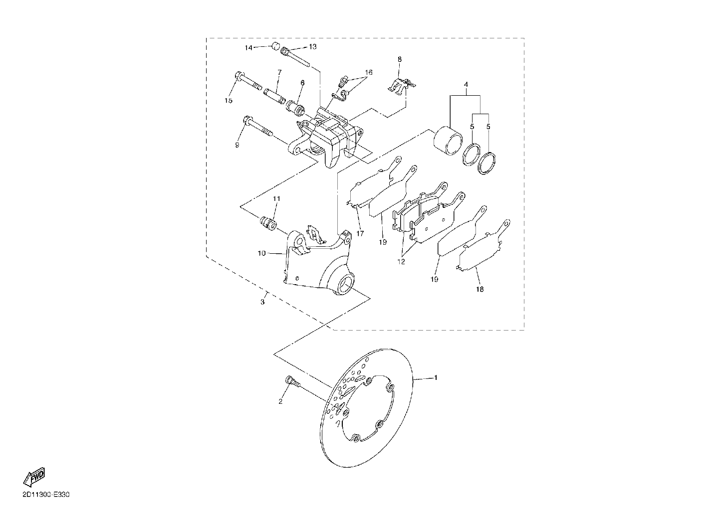 Billede til varegruppe TOMEN REAR BRAKES