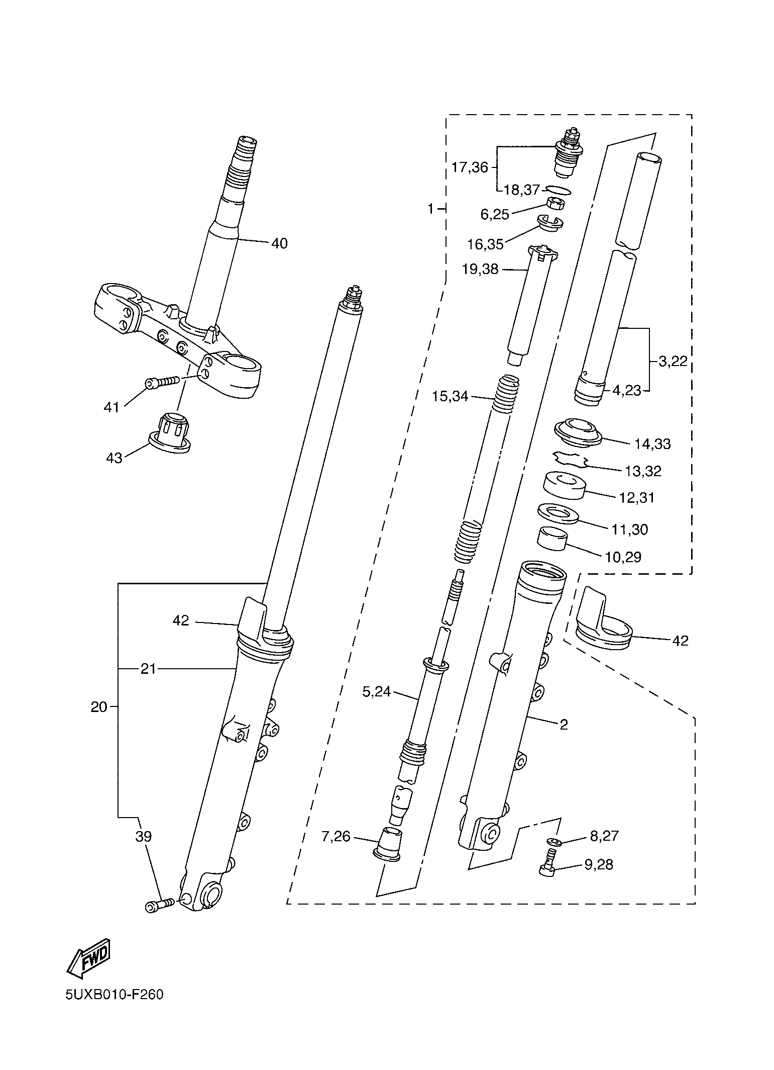 Picture for category FRONT FORK
