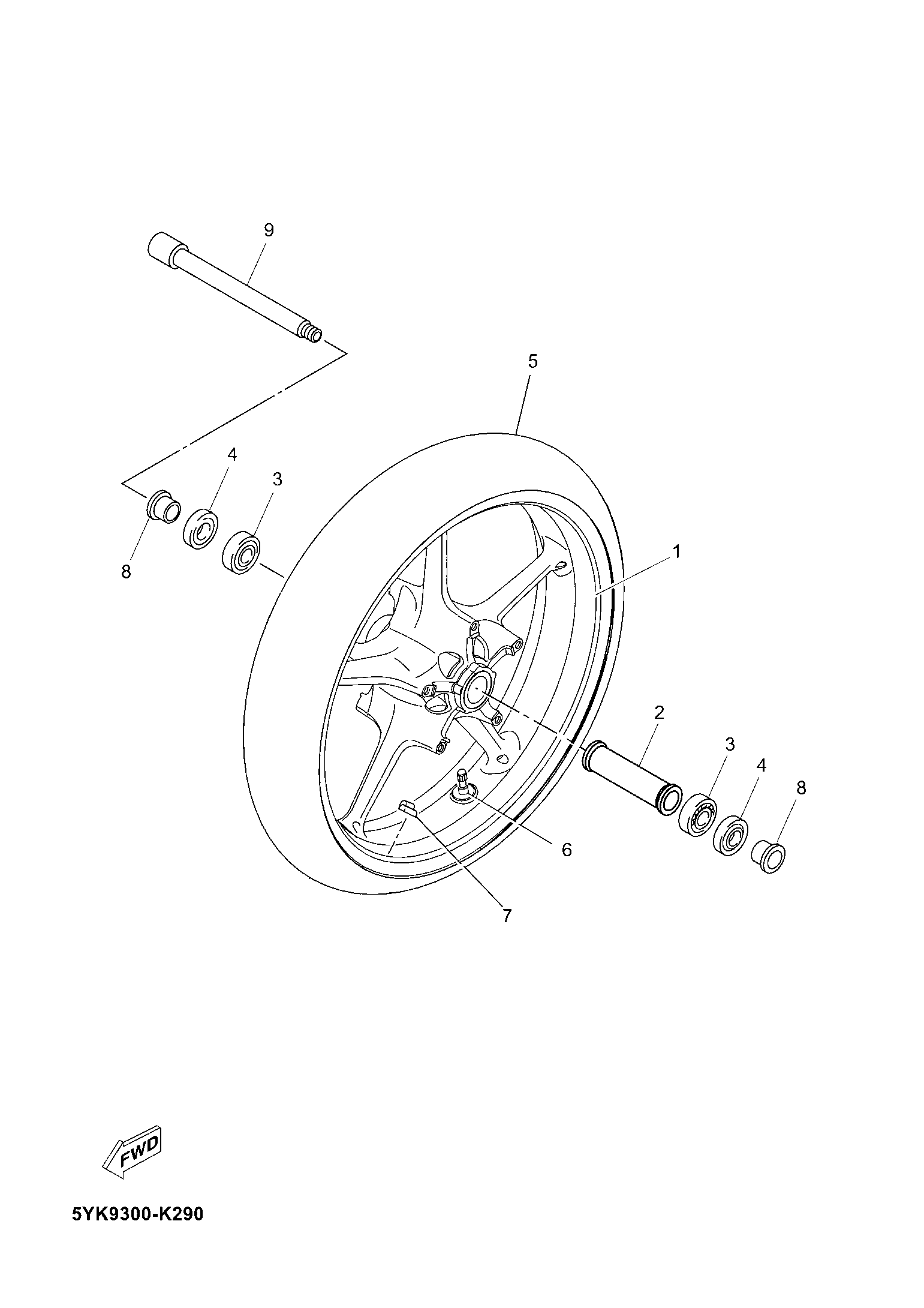 Bild für Kategorie FRONT WHEEL